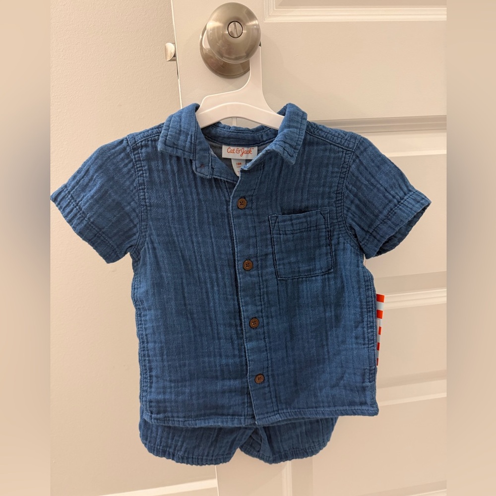 NWT Cat & Jack two piece set - 18 month